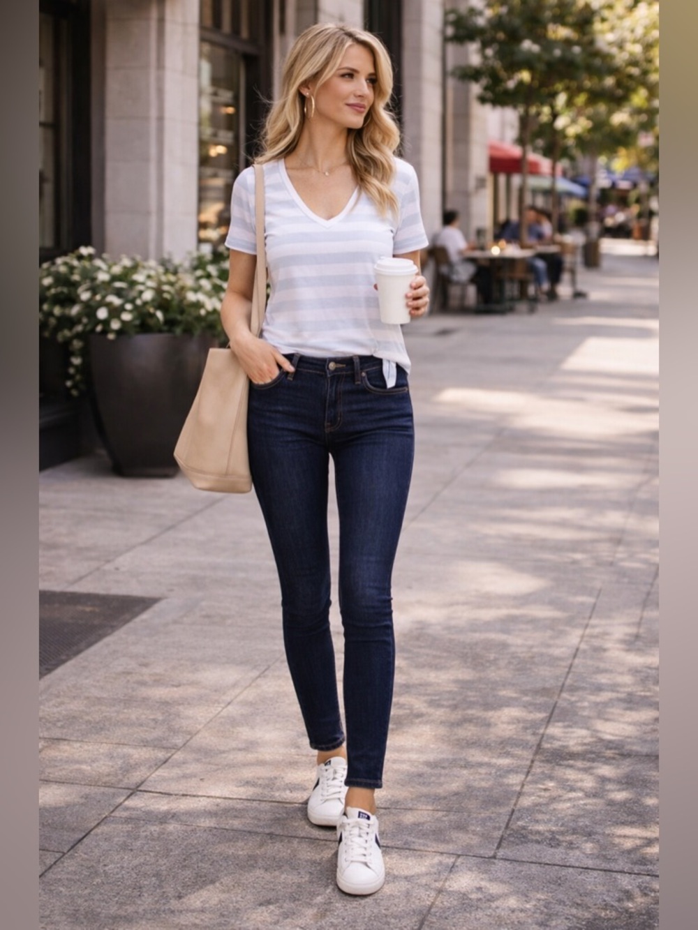 Madewell Dark Wash Skinny Jeans High Rise Classic Fit Stretch Everyday Staple